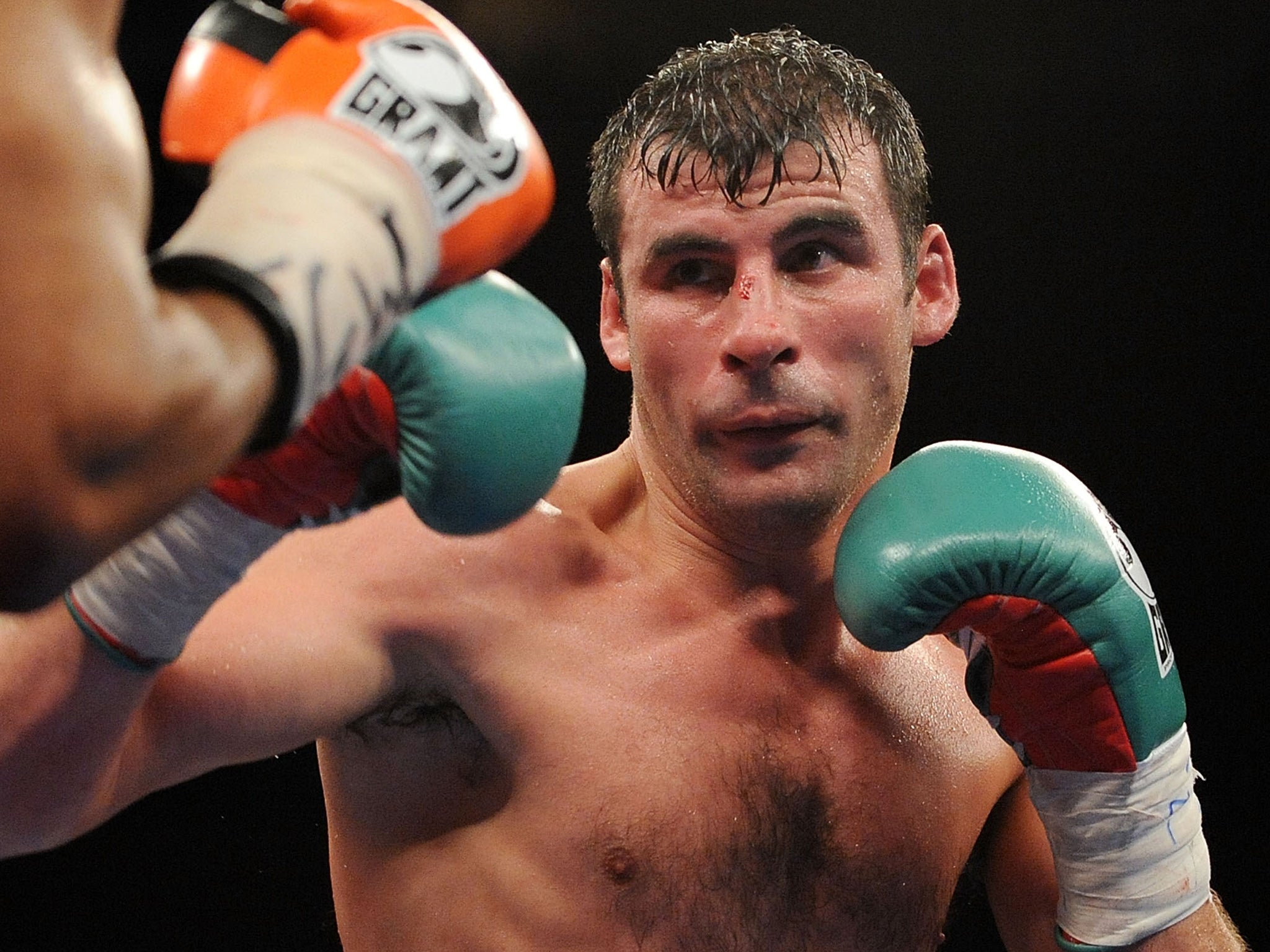 Joe Calzaghe met the Wales squad at their hotel and said he always saw himself as the underdog