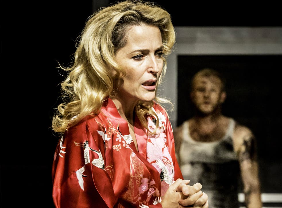 Gillian Anderson in Tennessee Williams’ ‘A Streetcar Named Desire’ at the Young Vic