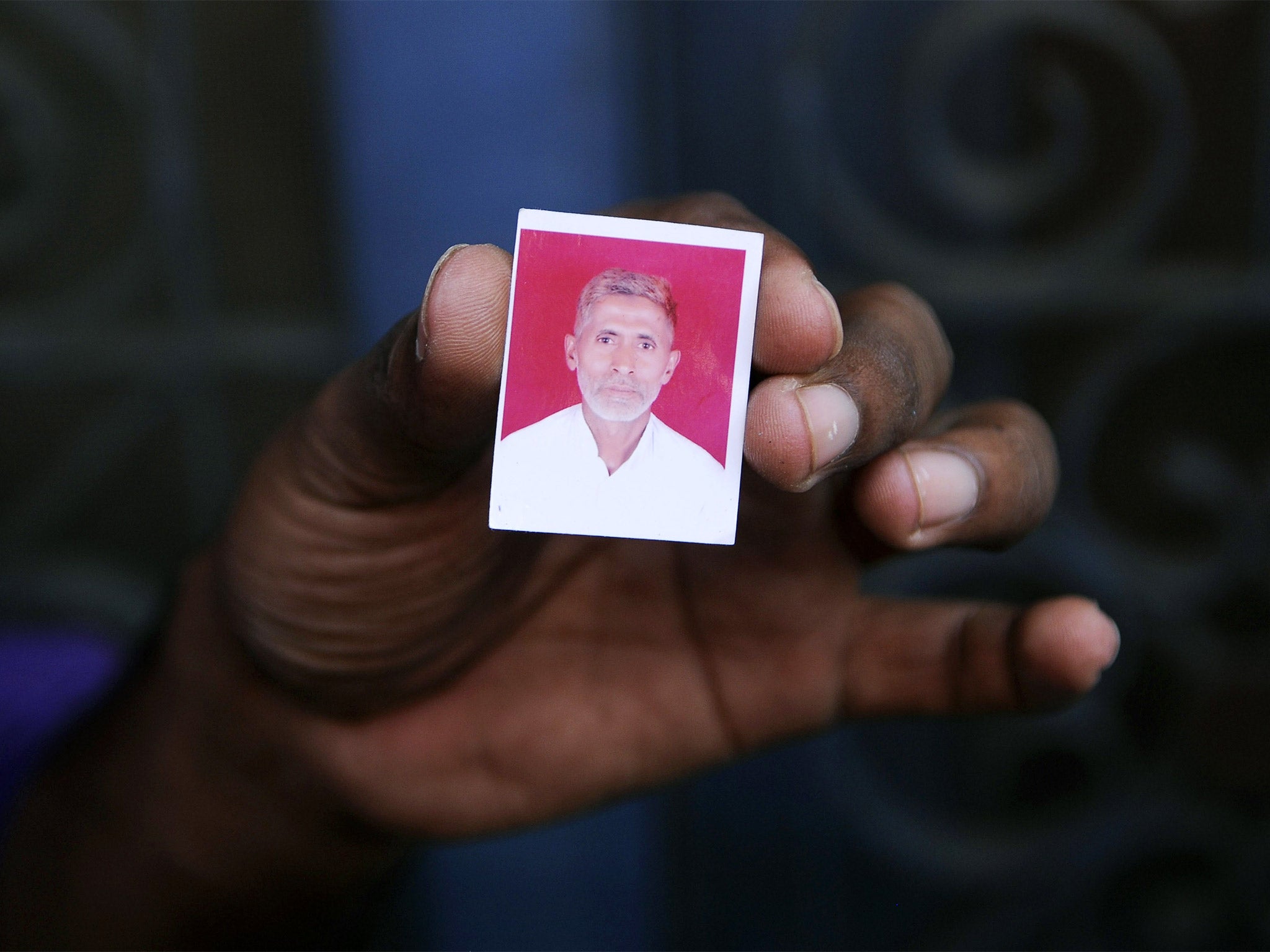 Mohammad Akhlaq was dragged from his house on the outskirts of the Indian capital New Delhi and attacked by a mob (Getty)