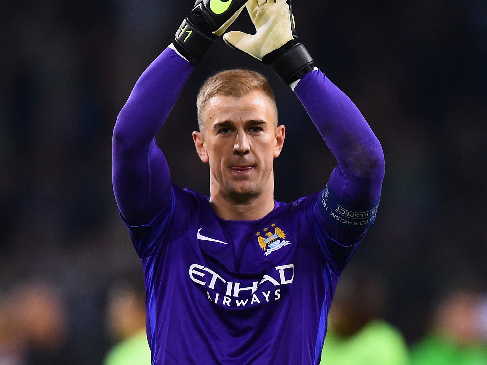 The blue half of Manchester had their goalkeeper to thank for a vital three points