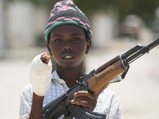 US gives military aid to foreign governments using child soldiers