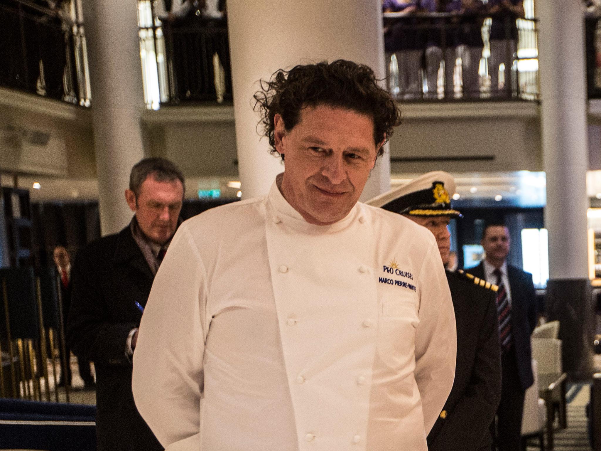 Chef, restaurateur and television personality Marco Pierre White