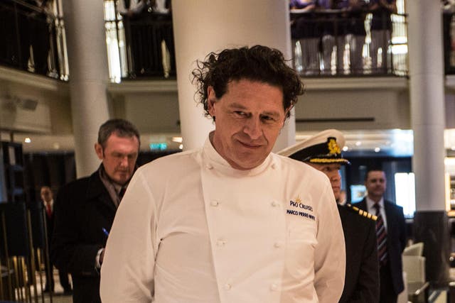 Chef, restaurateur and television personality Marco Pierre White