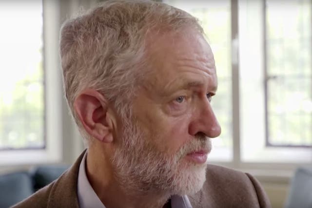 Jeremy Corbyn is the star of the video