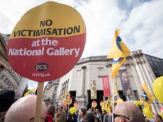 National Gallery director hopeful disruptive strikes will end soon
