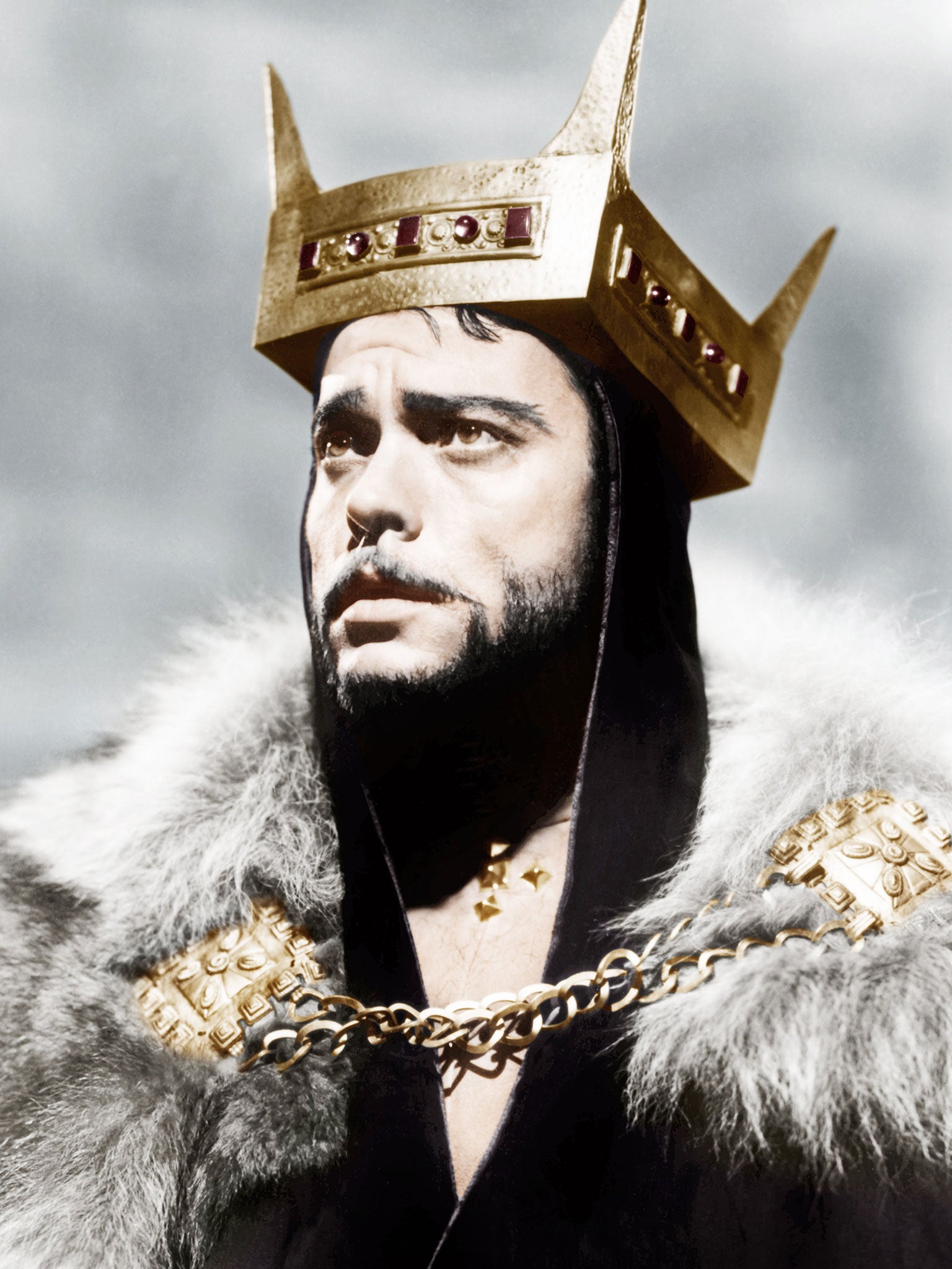 Orson Welles as Macbeth in 1948