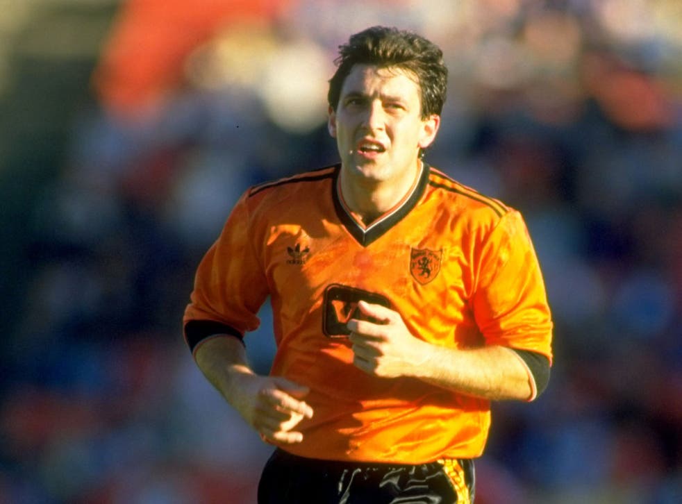 Glory days: Milne in action for Dundee Utd in 1985