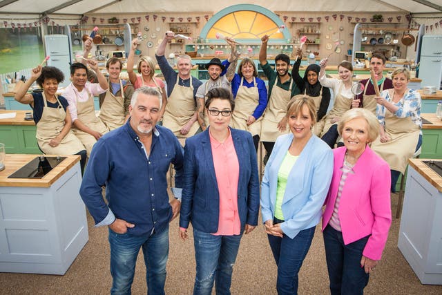 The Great British Bake Off 2015 judges and contestants