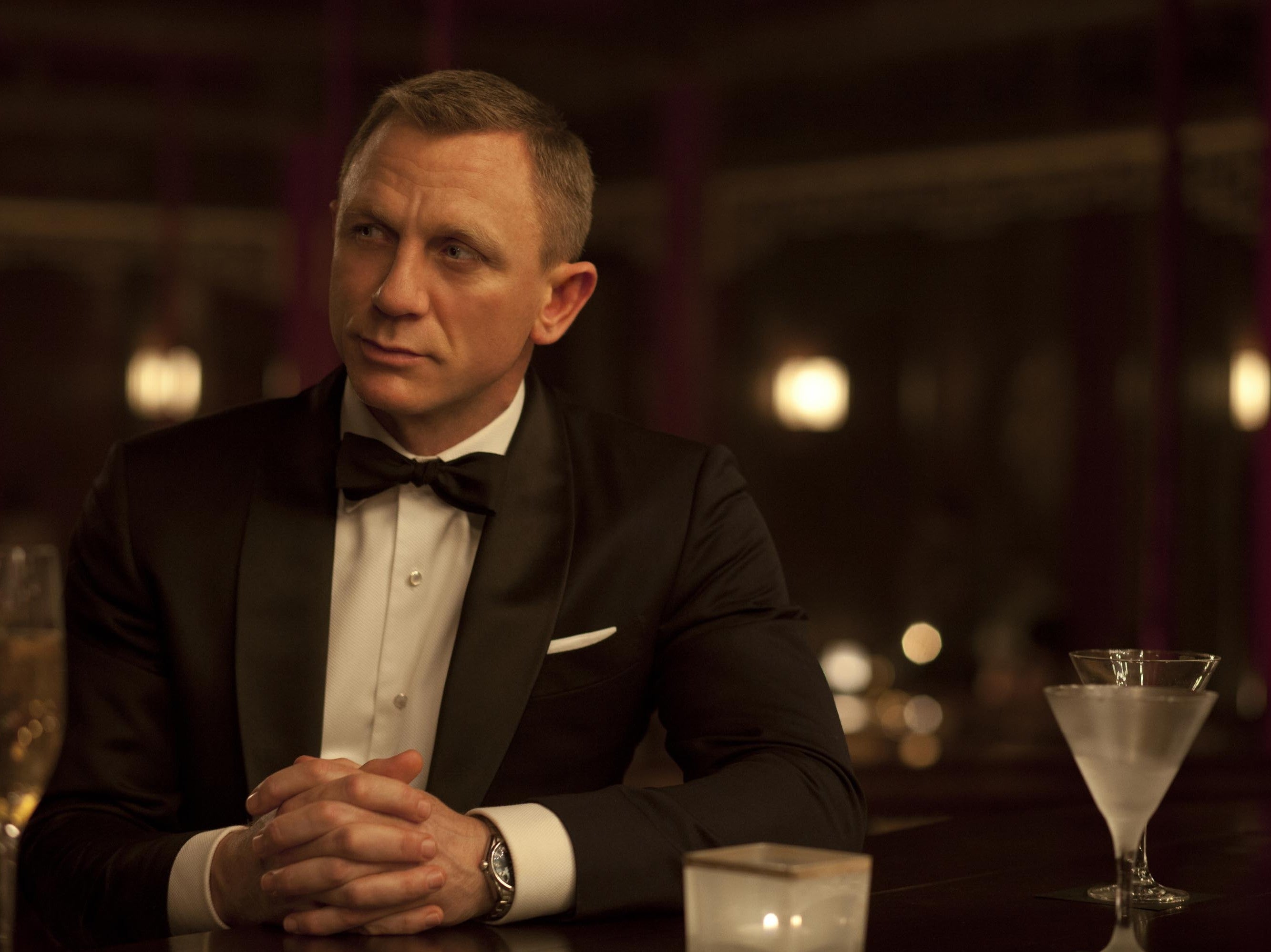 Daniel Craig has better things to do with his time, like drinking martinis