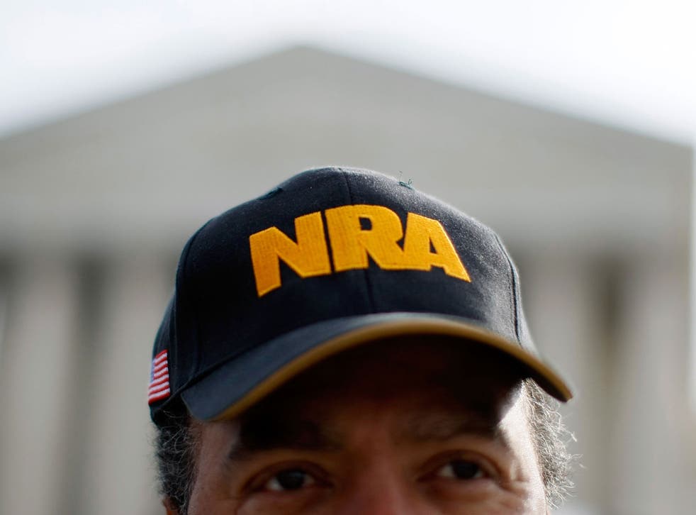 The NRA lobbies politicians across the US to secure support against increased gun controls