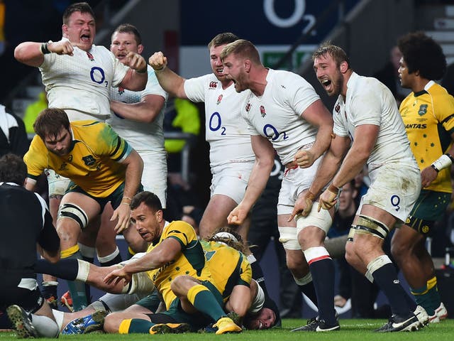 England knows they have to beat Australia to stay in the Rugby World Cup