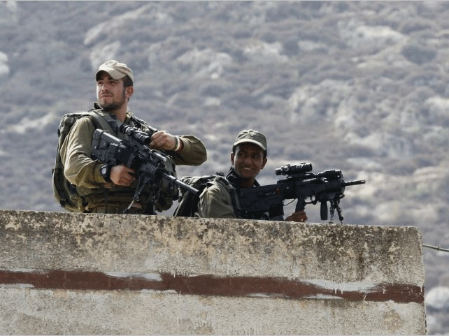 Israeli soldiers in Jerusalem