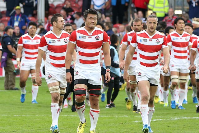 Japan face Samoa on Saturday following defeat to Scotland last time out