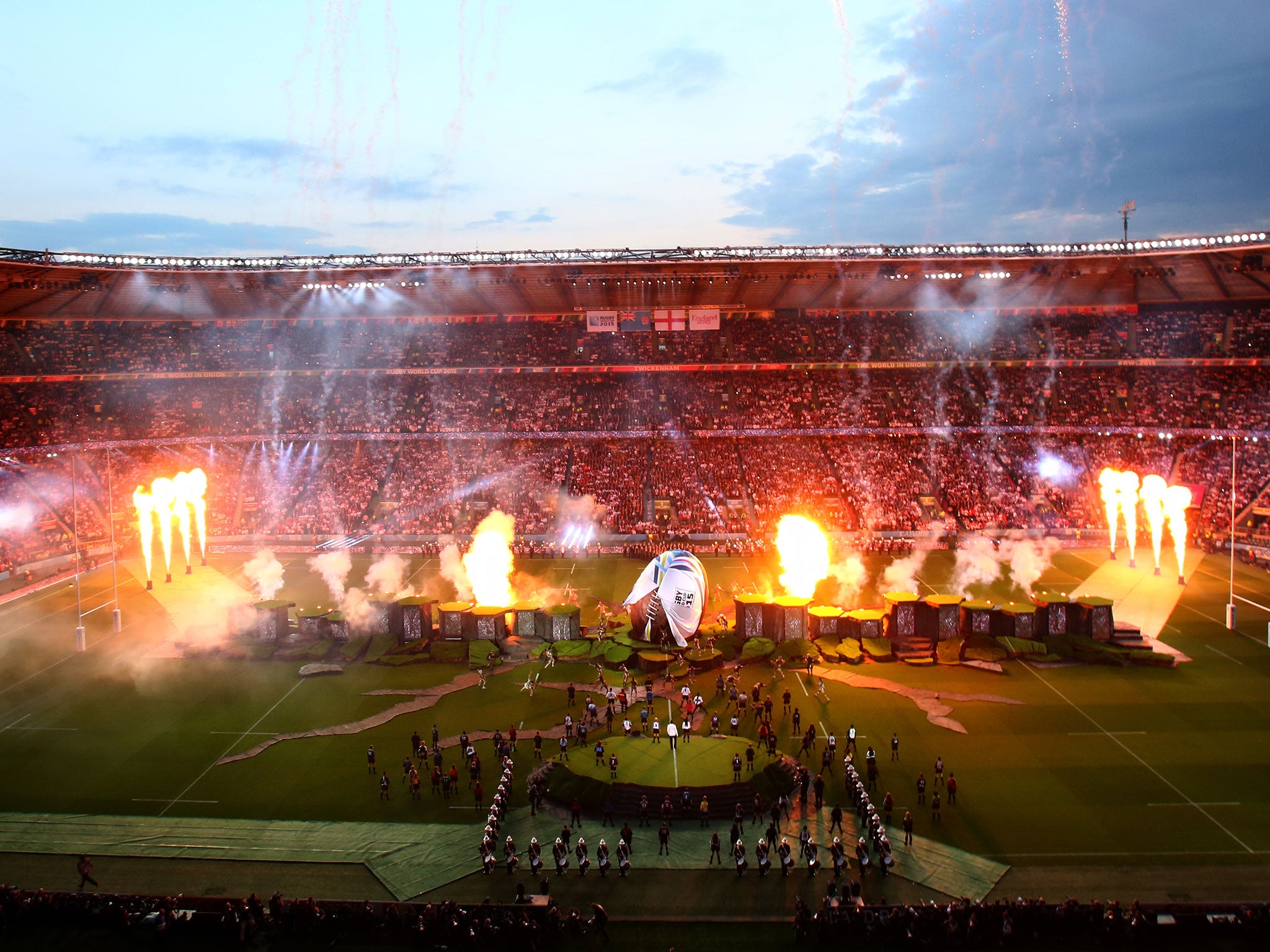 Twickenham Stadium will host the Rugby World Cup final
