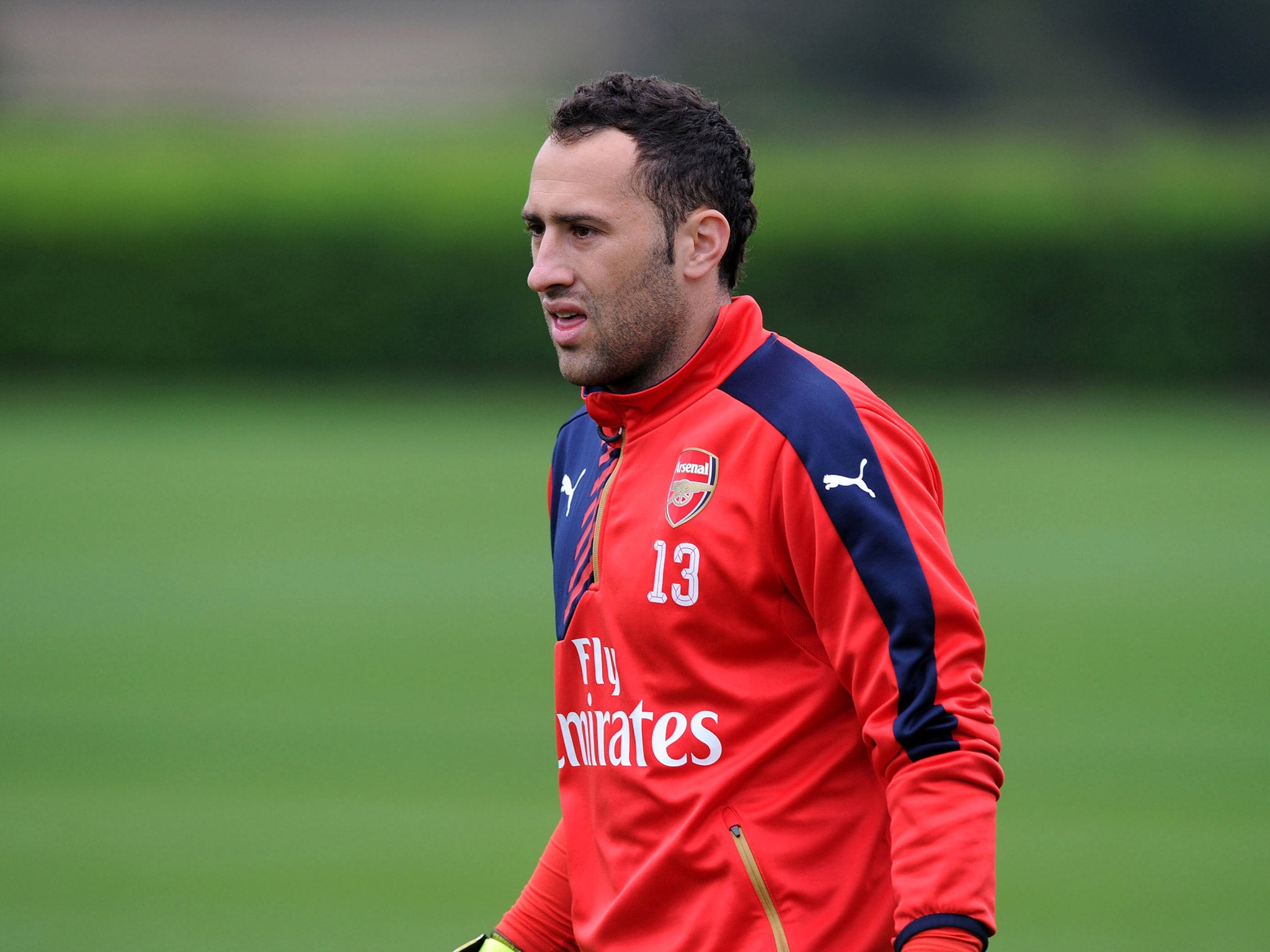 Ospina, above, has been criticised following his error against Olympiakos
