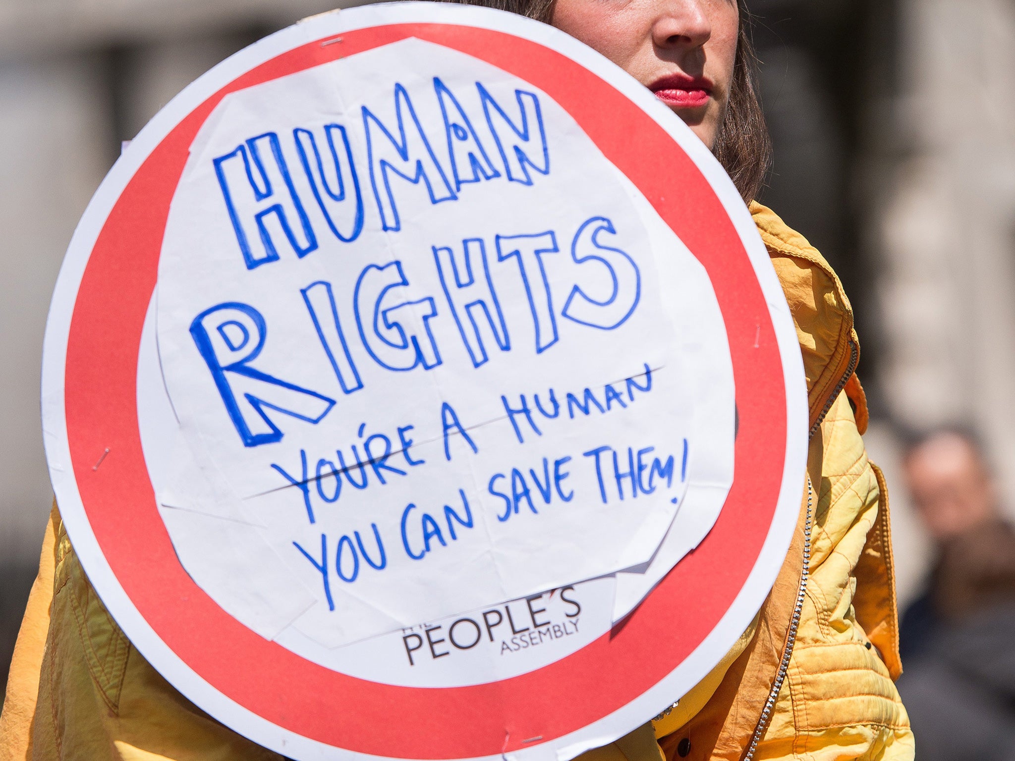 Human rights are no longer a 'top priority for the government