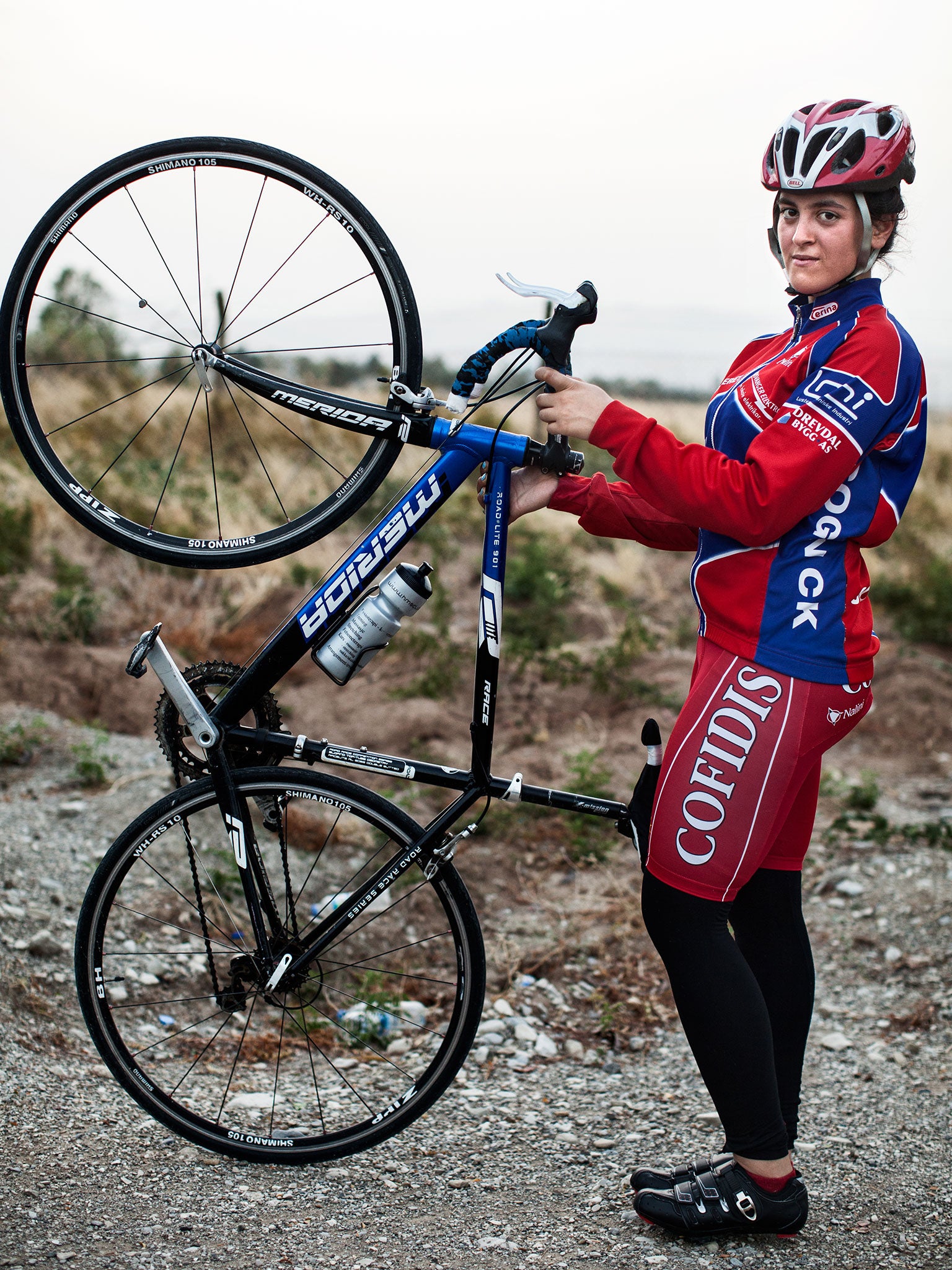 Helen Ghrib in her training gear