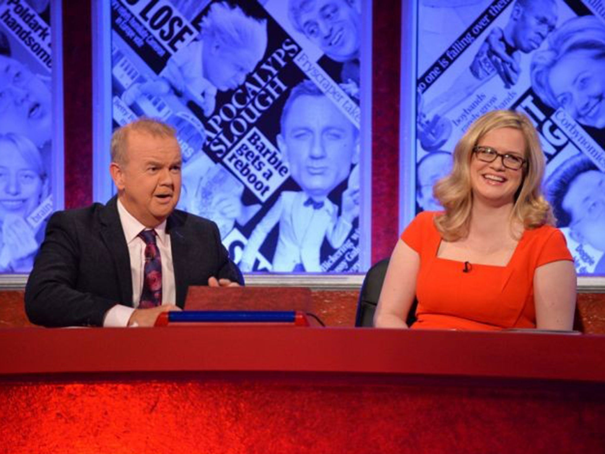 Ian Hislop and Camilla Long on Have I Got News For You