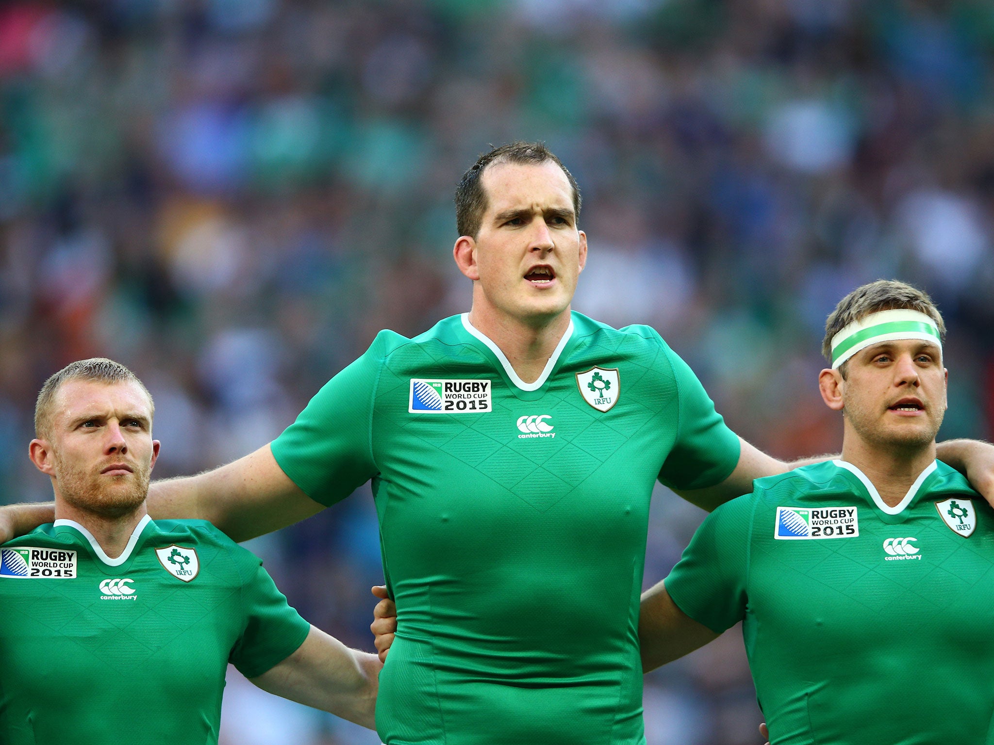 Ireland lock Devin Toner