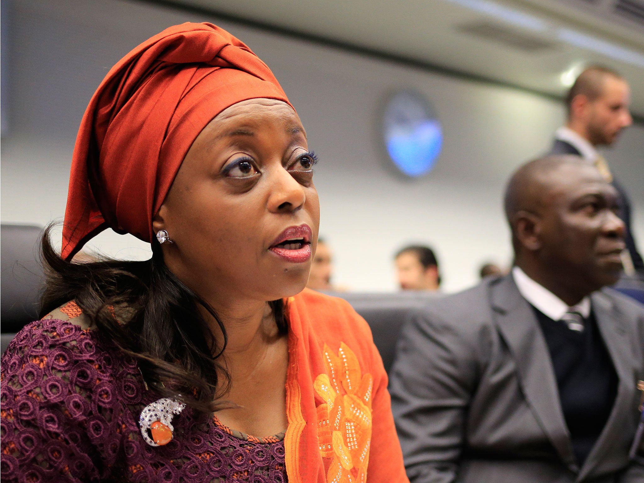 Diezani Alison-Madeuke is reportedly one of five people arrested by the UK National Crime Agency