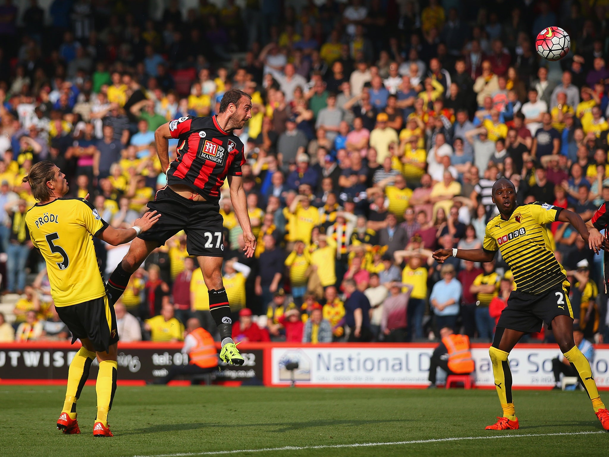 Glenn Murray opened the scoring for Bournemouth