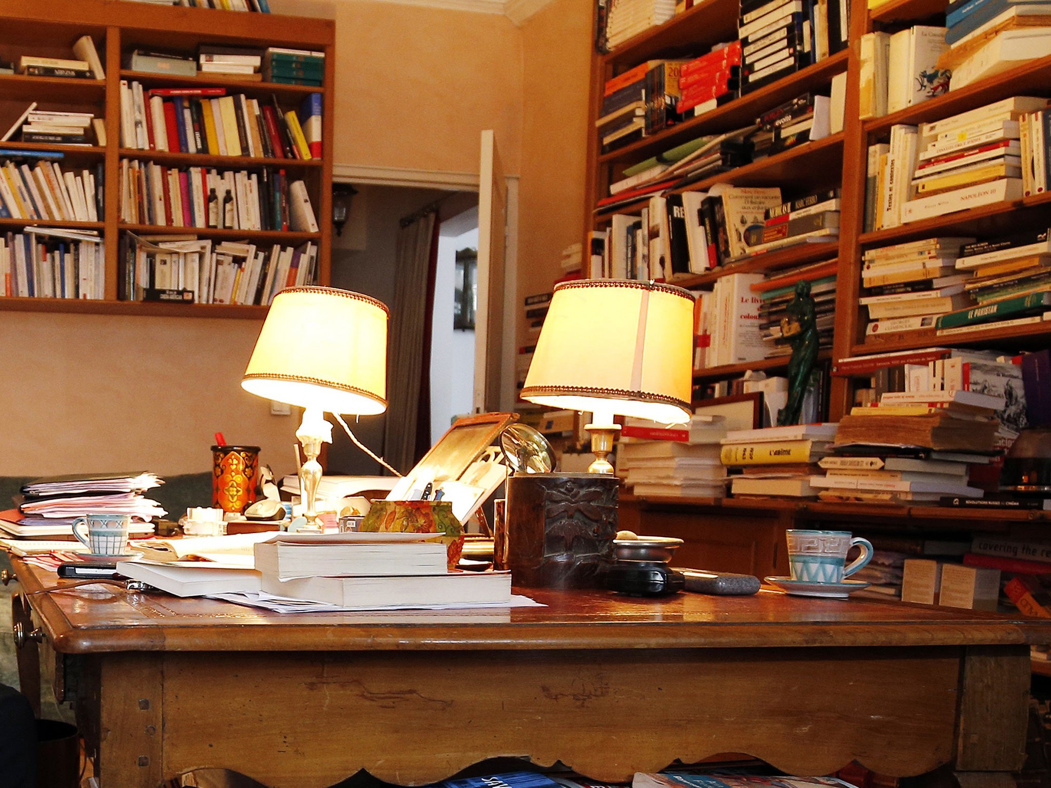 A messy desk could signal a creative mind