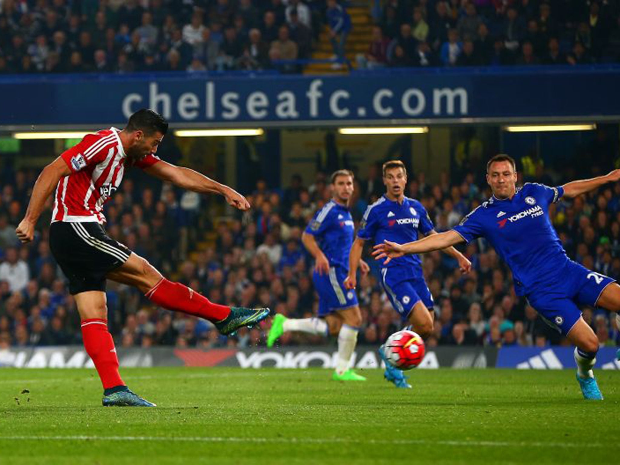 Graziano Pelle fires home the third