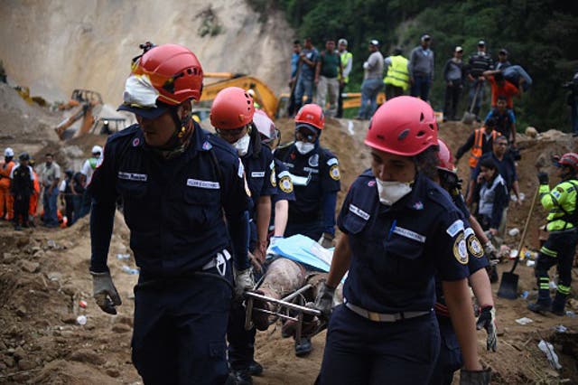 Rescuer workers are 'still hopeful' that survivors can be found in the rubble