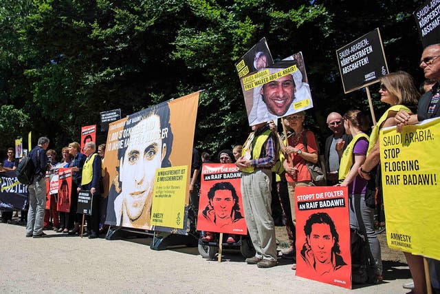 UK ministers have been largely silent over the cases of Raif Badawi and Ali Mohammed Al-Nim