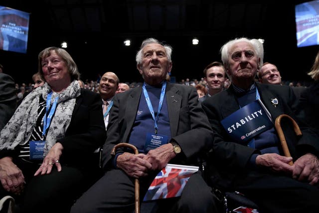 Delegates at the Conservative Party conference in Manchester, which started yesterday