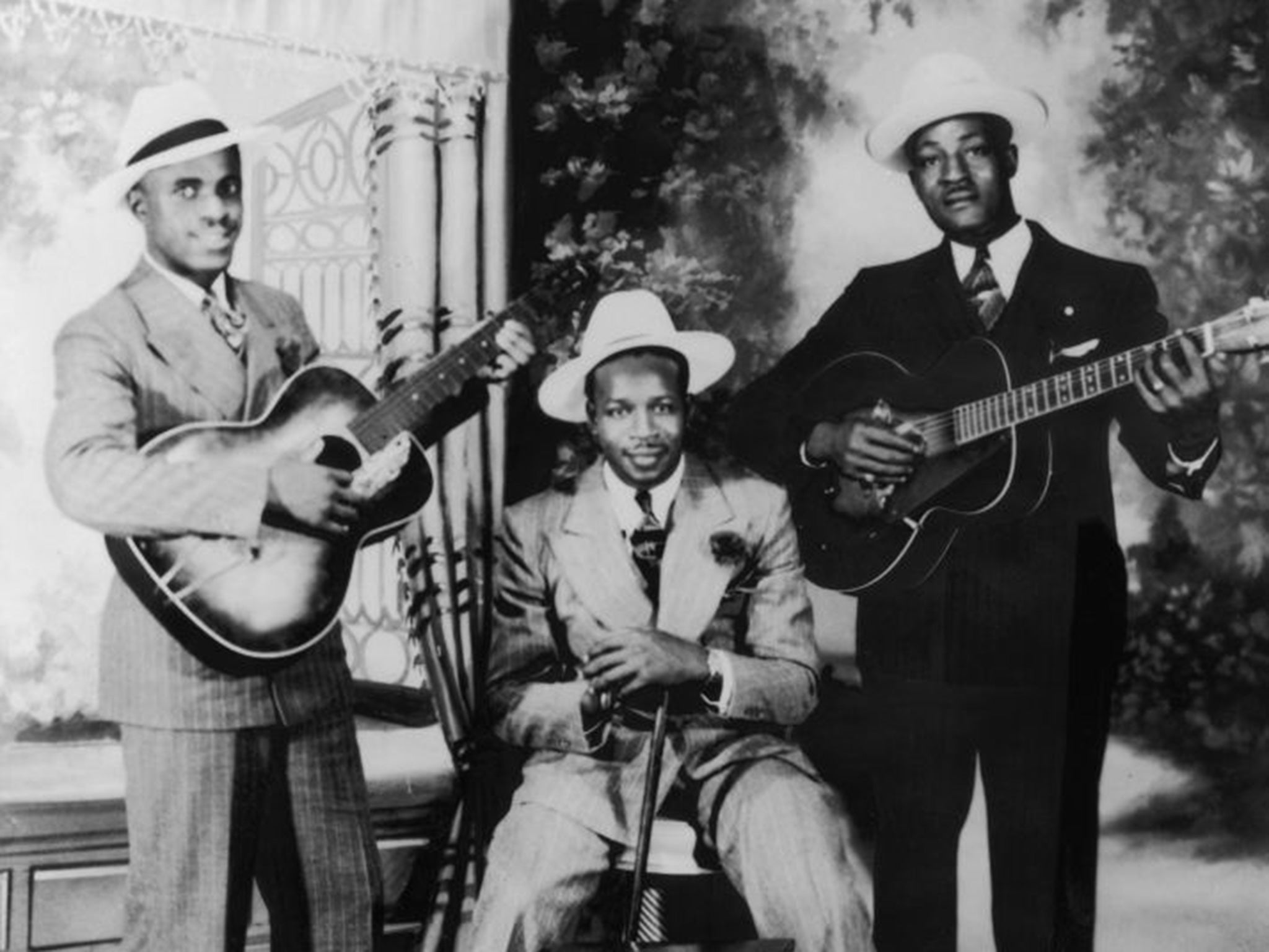 Big Bill Broonzy (right) sang ‘Trouble in Mind’ in the 1950s, but he may not always have been blue