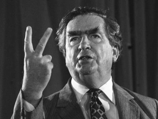 <p>In 1976, Labour chancellor Denis Healey turned back from the airport as the pound plunged and was forced to ask the IMF for an emergency loan</p>