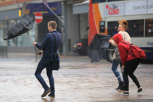 After a period of fine weather, rain is set to descend across the UK