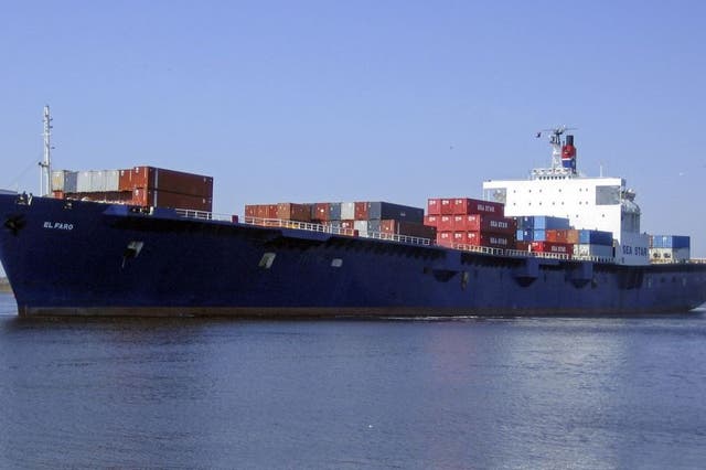 The cargo ship El Faro went missing in Hurricane Joaquin on Thursday