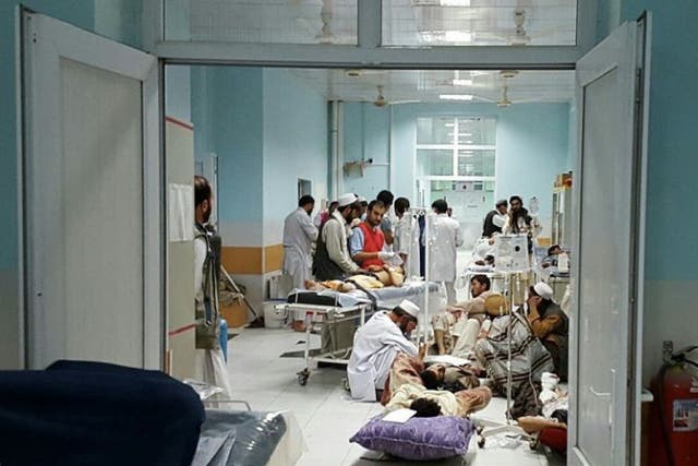 MSF staff struggled to cope following the Taliban's attack on Kunduz last month