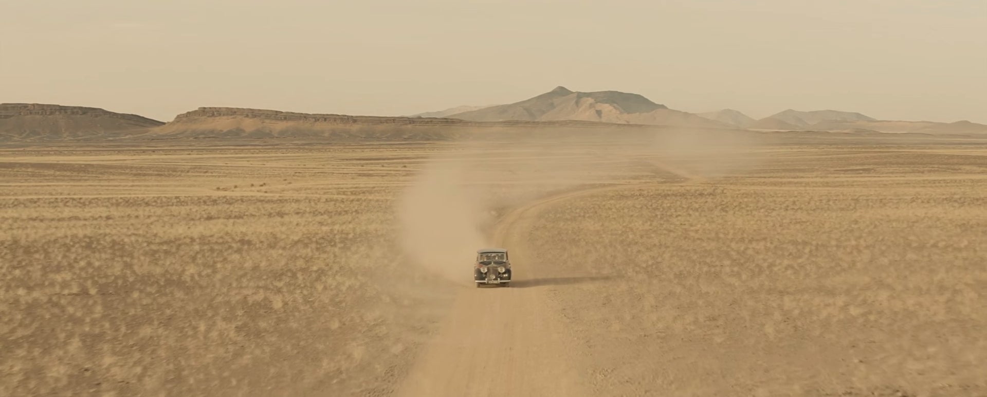 Another wide shot, this time of a desert