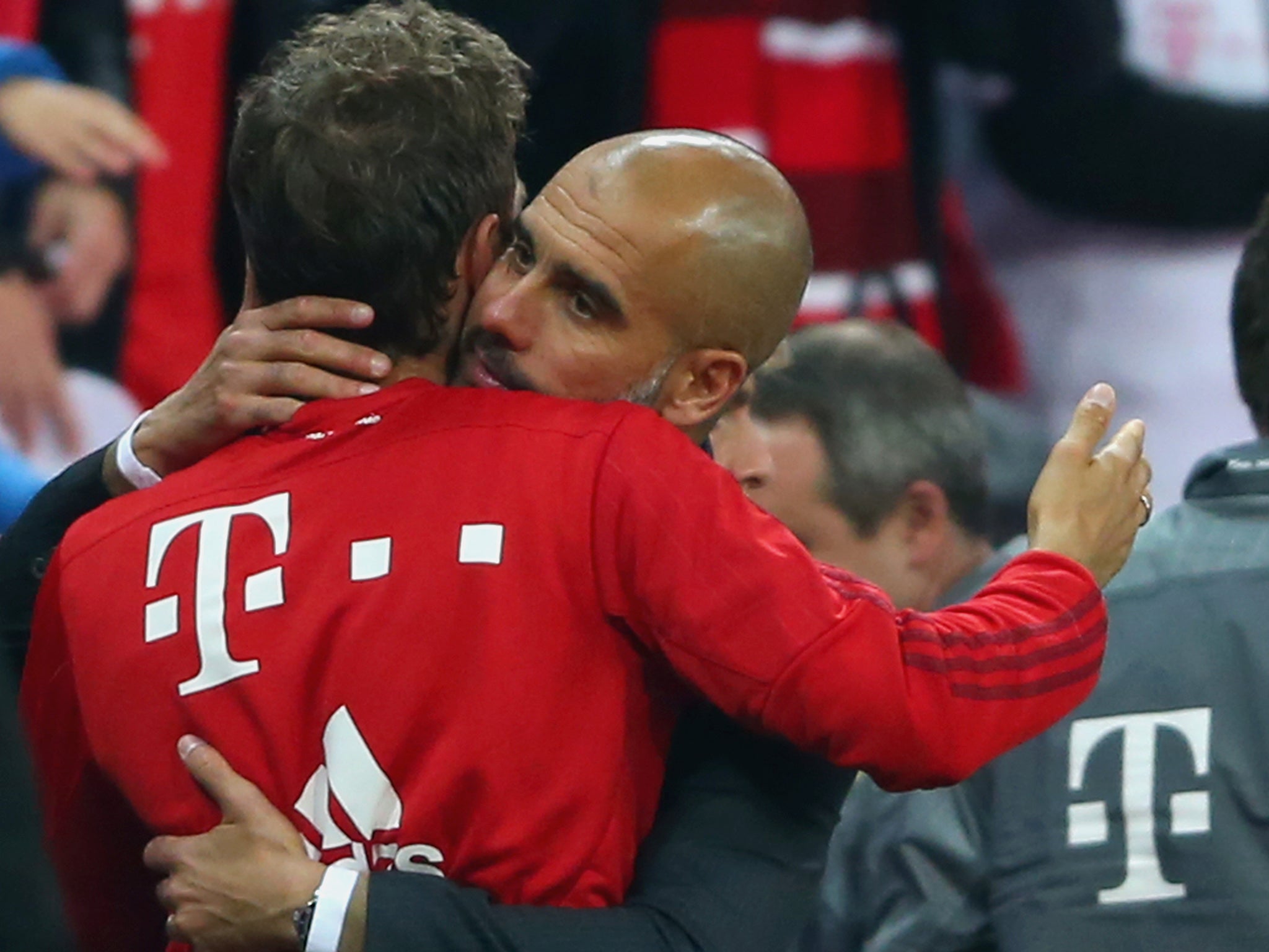 &#13;
Pep Guardiola's Bayern team have been labelled as bullies&#13;