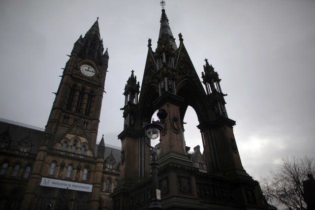 The direction of power should be towards places such as Manchester Town Hall. Getty Images