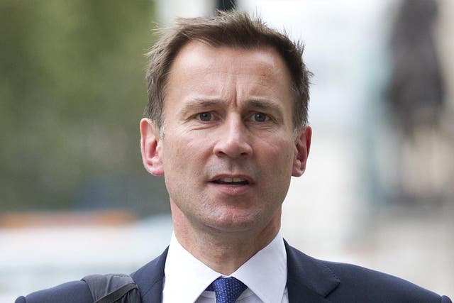 It is likely Theresa May wants Jeremy Hunt to clear up his own mess