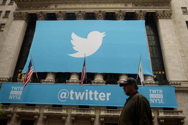 Twitter's share price dipped by 11 per cent in July