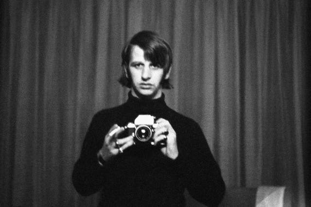 Ringo Starr with camera