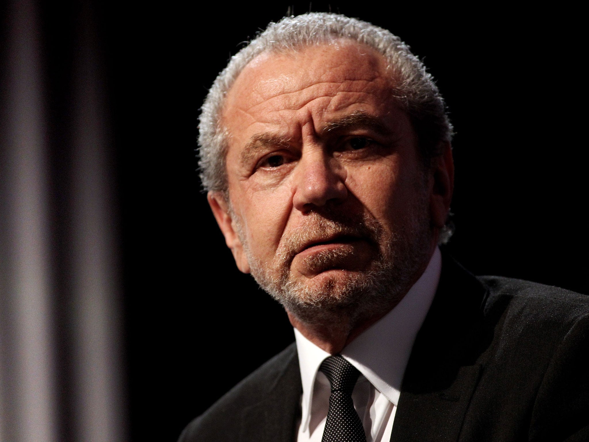 Lord Sugar sits in the House of Lords