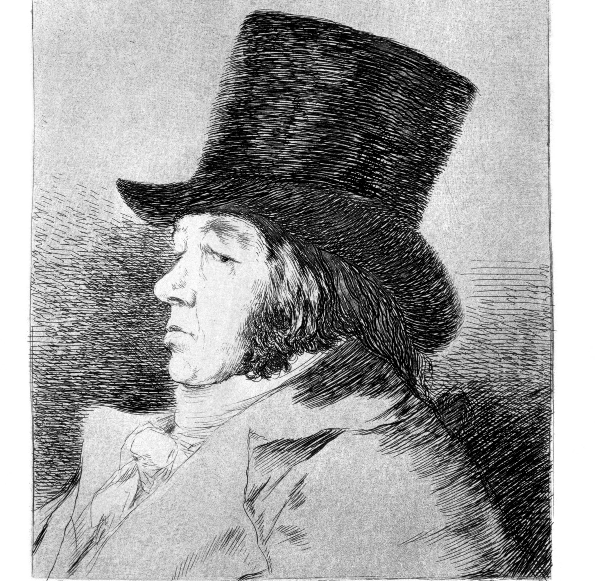 A self-portrait of Goya