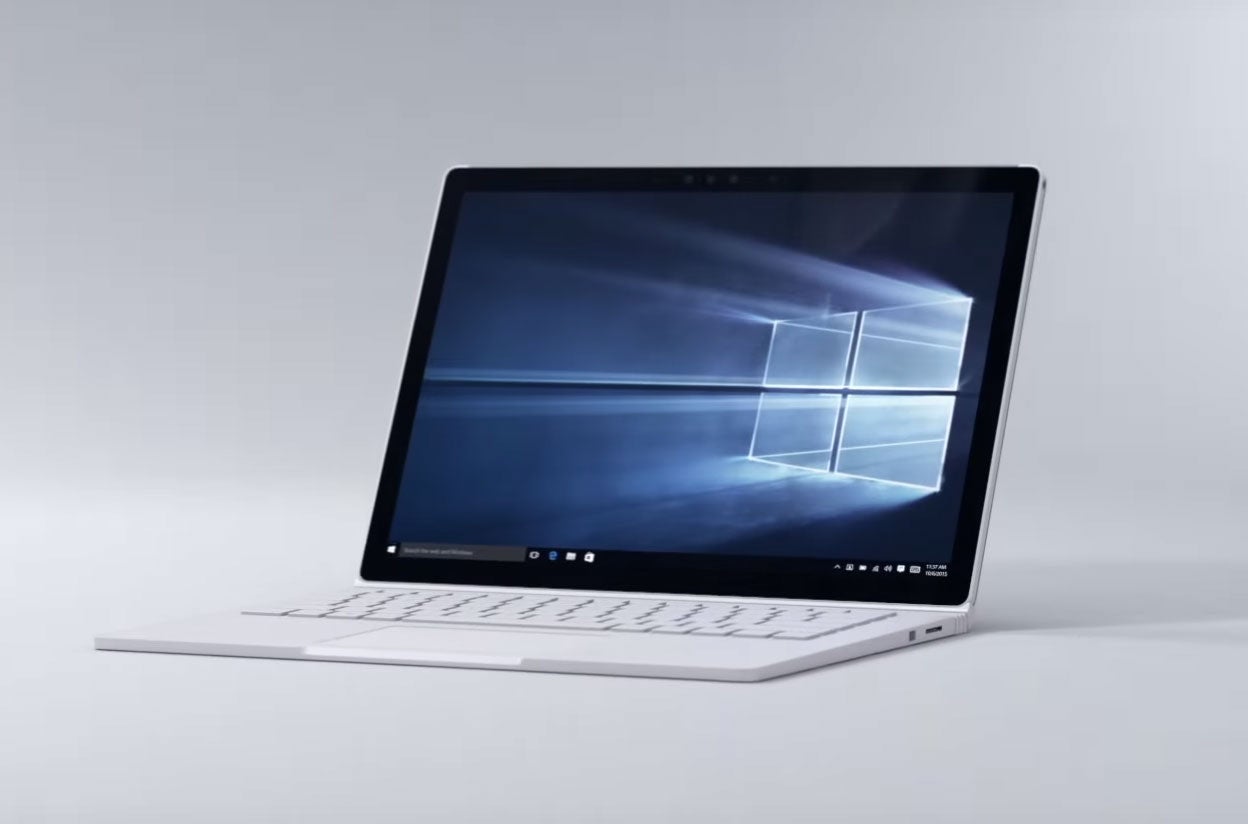 Microsoft's new Surface Book