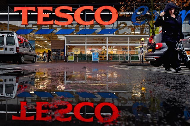 Tesco has had to slash prices to try and entice customers back from German discount chains 