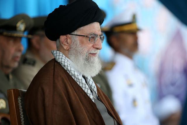 Supreme Leader Ayatollah Ali Khamenei is the highest authority within Iran