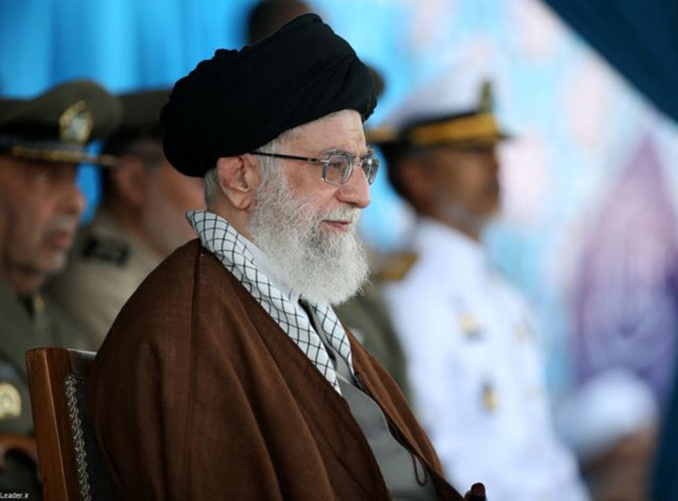Supreme Leader Ayatollah Ali Khamenei is the highest authority within Iran