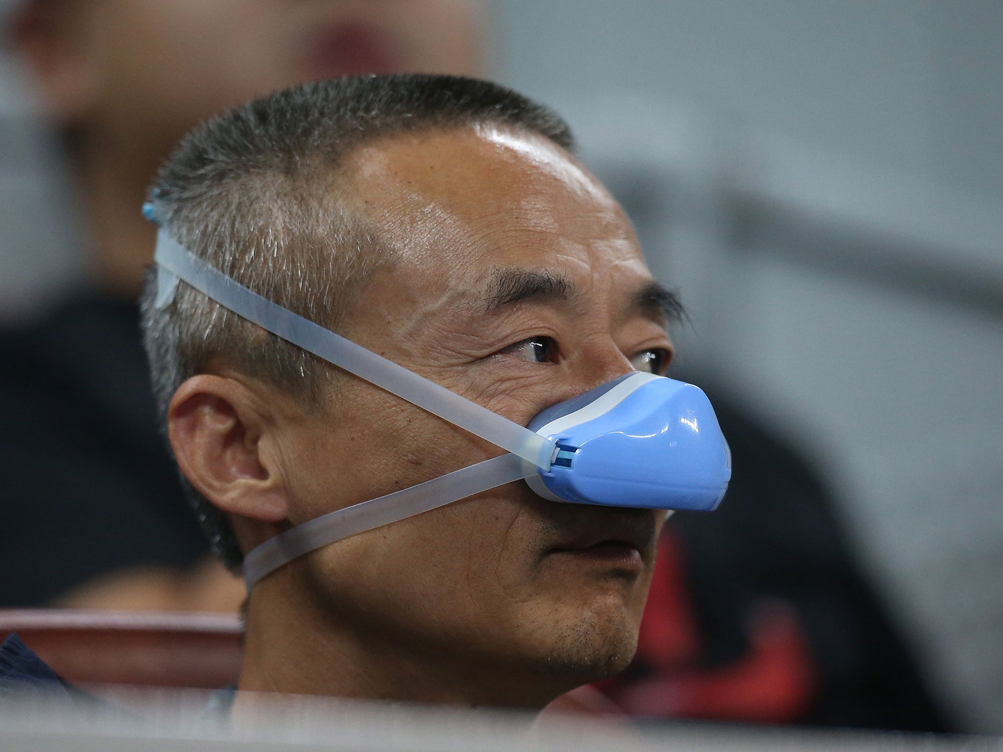 A fan at the China Open