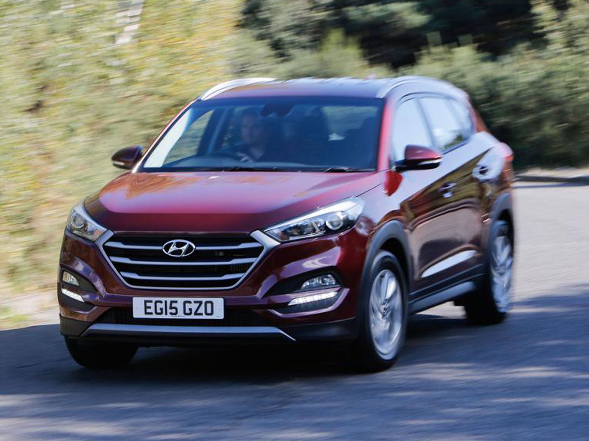 The Tucson’s performance belies the model’s height and two-tonne kerbweight