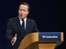 Tory Conference: David Cameron's speech in full